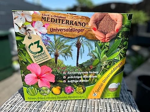 Olivenbaumdünger, Olivendünger, Olea Europea 3 Kg Mediterrano Original von Mediterrano