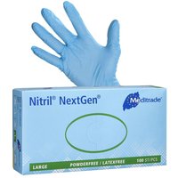 Meditrade® Einmalhandschuhe Nitril® NextGen® L blau von Meditrade®