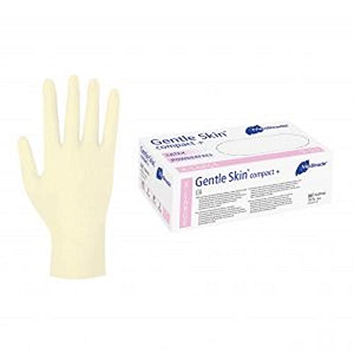 Latex-Handschuh Gentle Skin compact 1000 Stück (10 Boxen à 100 Stück) (M) von Meditrade