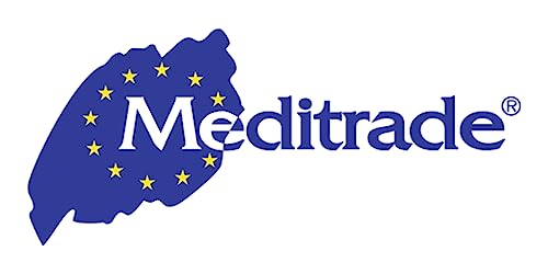 Meditrade 905165 Gentle Skin Securitex Latex OP-Handschuhset mit Indikatorfunktion, Steril, Puderfrei, Größe 6,5 (50-er pack) von Meditrade