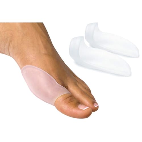 MEDOSAN Hallux-Schutz aus Gel, 2 Stück im Set für links und rechts von MEDOSAN