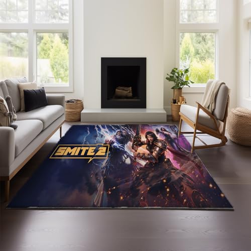 MeeTe Fußmatten Smite Für Den Haushalt, Staubabsorbierend, Schmutzabweisend, Für Eingangstüren, Eingangsmatten, Verandamatten, Fußmatten Für Den Außenbereich (Smite 03,80x120cm) von MeeTe