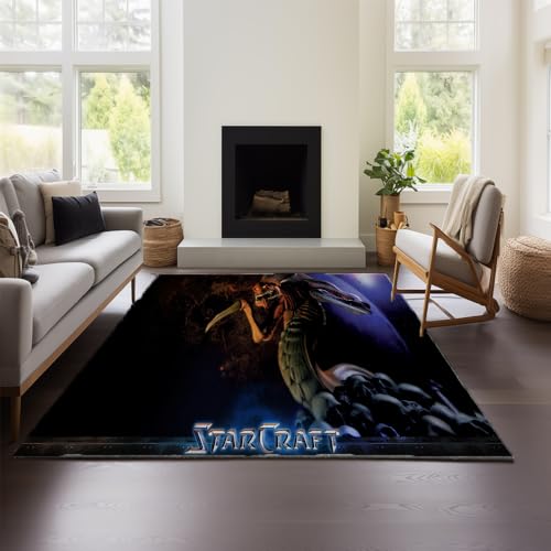 MeeTe Verdickter Kaschmir-Imitat-Teppich Im Marokkanischen Stil Mit Sternenmotiv, Decke Für Wohnzimmer, Schlafzimmer, Sofa, Couchtisch, Ethno-Amerikanisch-Landhausstil (SC 03,120x180cm) von MeeTe