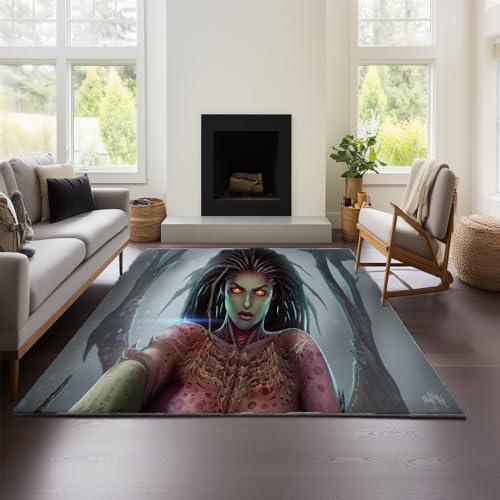 MeeTe Verdickter Kaschmir-Imitat-Teppich Im Marokkanischen Stil Mit Sternenmotiv, Decke Für Wohnzimmer, Schlafzimmer, Sofa, Couchtisch, Ethno-Amerikanisch-Landhausstil (SC 04,45x120cm) von MeeTe