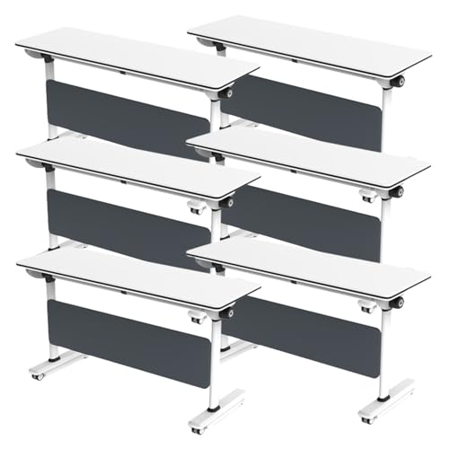 Meedlopia Klappbarer Konferenztisch mit Feststellrollen, mobiler Flip-Top-Schulungs- und Roll-Seminar-/Besprechungsraum-Schreibtisch, einfache Montage, 139,9 x 39,9 74,9 cm Meedlopia Klappbarer Konferenztisch mit Feststellrollen, mobiler Flip-Top-Schulungs- und Roll-Seminar-/Besprechungsraum-Schreibtisch, einfache Montage, 139,9 x 39,9 74,9 cm von Meedlopia