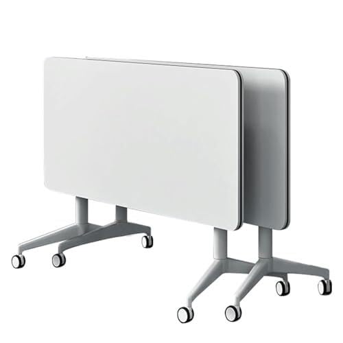Mobiler Klapptisch für Schulungen, Konferenztisch Büro, zusammenklappbar, Besprechungen, Seminare, weiß, Arbeitszimmer, Schreiben, Drucker, Podcasts, mit 4 Rädern Zimmer (2er-Pack, 160 x 60 75 cm) Mobiler Klapptisch für Schulungen, Konferenztisch Büro, zusammenklappbar, Besprechungen, Seminare, weiß, Arbeitszimmer, Schreiben, Drucker, Podcasts, mit 4 Rädern Zimmer (2er-Pack, 160 x 60 75 cm) von Meedlopia