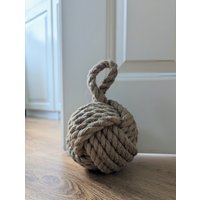 Maritimer Türstopper Aus Jute von Meehrblicker