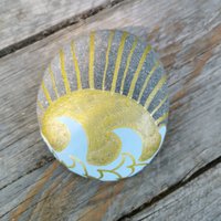 Bemalte Strandkiesel Von Der Insel Rügen von Meergeschenke