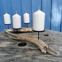Kerzenhalter Aus Treibholz Von Der Insel Rügen Kerzenhalter Aus Treibholz Von Der Insel Rügen von Meergeschenke