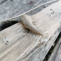 Schlüsselbrett Aus Treibholz | Treibholzgarderobe Von Der Insel Rügen von Meergeschenke
