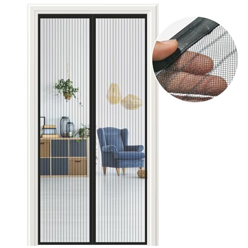 Meet Beauty Fliegengitter Balkontür 140x210cm | Magnet Fliegengitter Tür Ohne Bohren | Schwarzes Insektenschutzgitter für Tür & Balkon, Schützt vor Fliegen, Mücken & Insekten Meet Beauty Fliegengitter Balkontür 140x210cm | Magnet Fliegengitter Tür Ohne Bohren | Schwarzes Insektenschutzgitter für Tür & Balkon, Schützt vor Fliegen, Mücken & Insekten von Meet Beauty