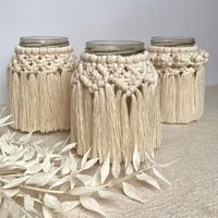 Makramee Windlichter Set von MeetMyMakramee