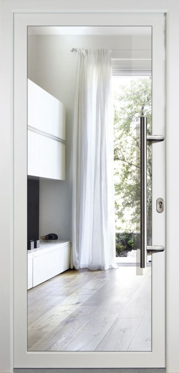 Meeth Haustür Signum PVC Exclusiv PVC Modell 60 98 x 208 cm, DIN rechts, weiß von JOSEFMEETH
