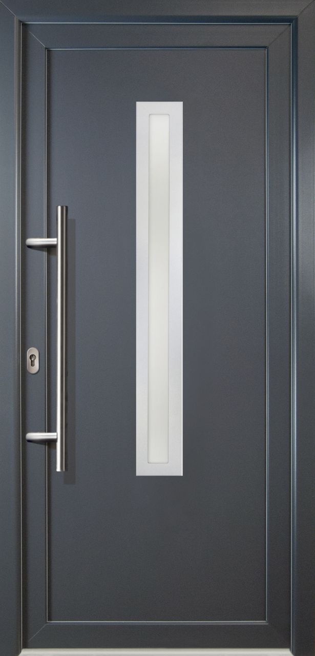 Meeth Haustür Signum PVC Exclusiv PVC Modell 70 88 x 200 cm, DIN links, Titan Meeth Haustür Signum PVC Exclusiv PVC Modell 70 88 x 200 cm, DIN links, Titan von JOSEFMEETH