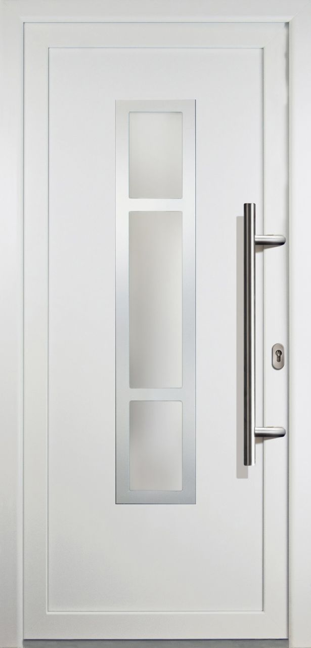 Meeth Haustür Signum PVC Exclusiv PVC Modell 87 88 x 200 cm, DIN rechts, weiß Meeth Haustür Signum PVC Exclusiv PVC Modell 87 88 x 200 cm, DIN rechts, weiß von JOSEFMEETH
