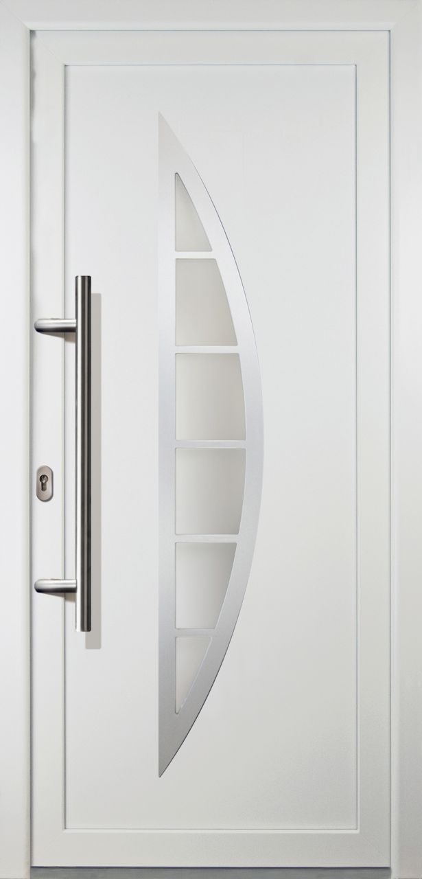 Meeth Haustür Signum PVC Modell 28 108 x 208 cm, DIN links, weiß Meeth Haustür Signum PVC Modell 28 108 x 208 cm, DIN links, weiß von JOSEFMEETH