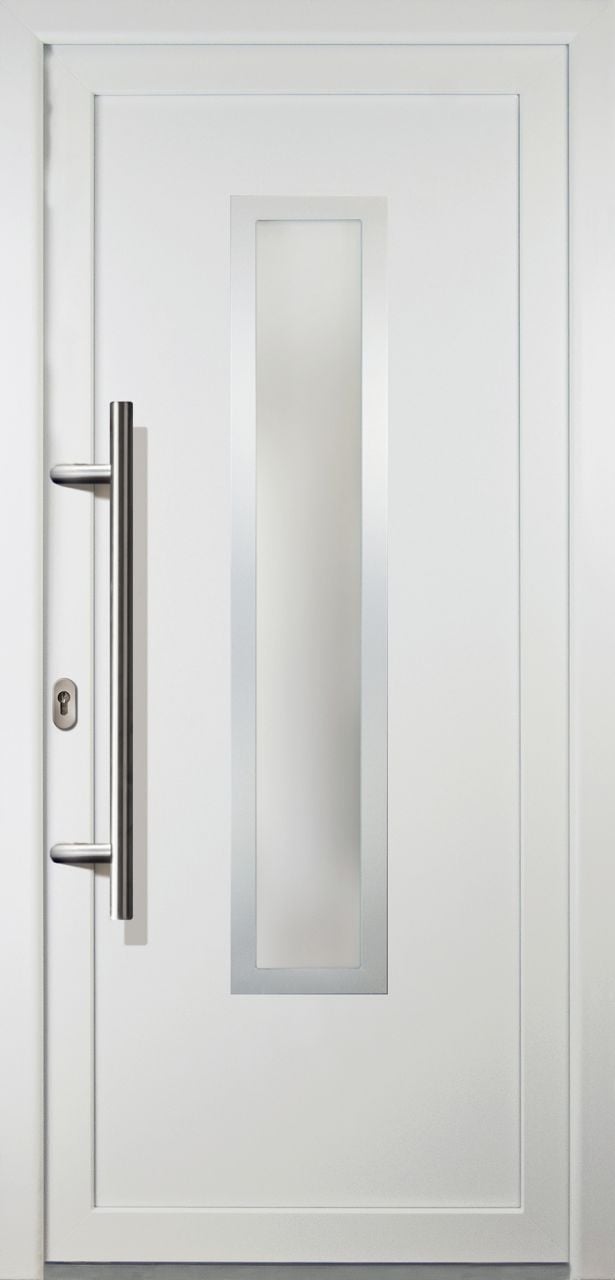 Meeth Haustür Signum PVC Modell 32 108 x 208 cm, DIN links, weiß von JOSEFMEETH