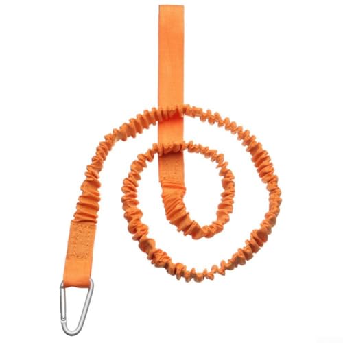2 m Kajak-Paddelleine für sichere Befestigung und einfache Handhabung, Orange von MeevrgR