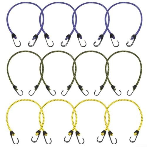 4 Stück 60 cm elastisches Bindeseil für Kajakfahren, Camping und Garage, Lagerung und verschleißfest, Blau 4 Stück 60 cm elastisches Bindeseil für Kajakfahren, Camping und Garage, Lagerung und verschleißfest, Blau von MeevrgR