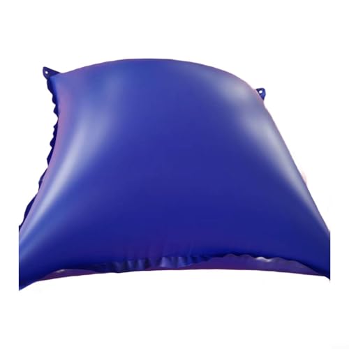 Aufblasbares Kissen 0 3 mm für oberirdische Pools mit Seil verhindert Eisbildung Staubansammlung hilft, stabile Wasserstände zu erhalten (120 x 120 cm) von MeevrgR