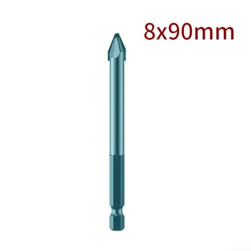 Bohrer für Präzisionsarbeiten auf Fliesen, Holz und PVC mit selbstzentrierender Funktion (8 mm) von MeevrgR