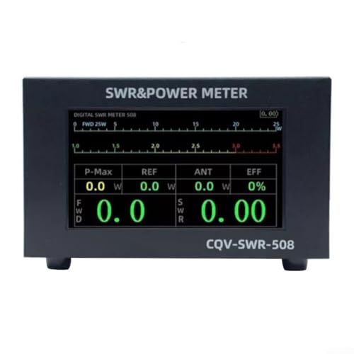 CQVSWR508 Digitaler Leistungsmesser bei 1 854 MHz mit bis zu 200 W mit eingebautem Alarmsystem und Metallkonstruktion für Zuverlässigkeit CQVSWR508 Digitaler Leistungsmesser bei 1 854 MHz mit bis zu 200 W mit eingebautem Alarmsystem und Metallkonstruktion für Zuverlässigkeit von MeevrgR