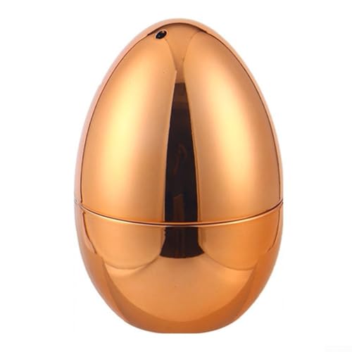 Chic Egg Design Zahnstocher Vorratsdose Funktionales und dekoratives Wohnaccessoire für einfachen Zugang zu Zahnstochern (Kupfer) von MeevrgR