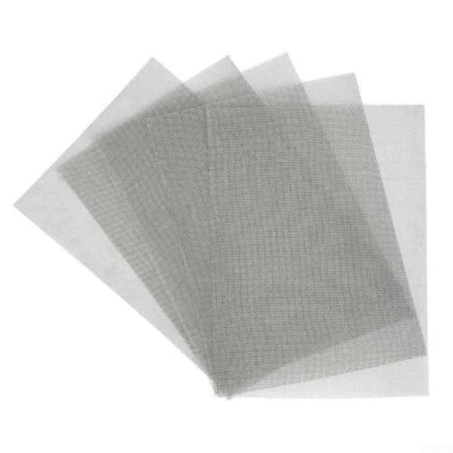 Edelstahl-Fenster-Reparaturgitter, 30 x 21 cm, 20 Maschen für Balkon und Fenster, Insektenausschluss aus Metall (30 x 21 cm20 Maschen) von MeevrgR