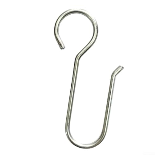 Edelstahl-Haken für Vorhänge, 100-teiliges Set, entworfen für einfache Installation und Stil (S23) von MeevrgR
