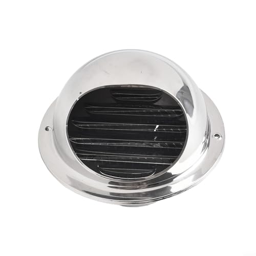 Edelstahl-Wandlüftungsabdeckung, rundes Design für effiziente Luftzirkulation bei Heiz- und Kühlanwendungen (75 mm) von MeevrgR