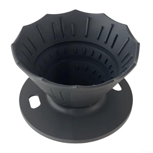 Effizientes Silikon-Kaffeemaschine, perfekt für persönliches oder gemeinsames Brauen (schwarz) von MeevrgR