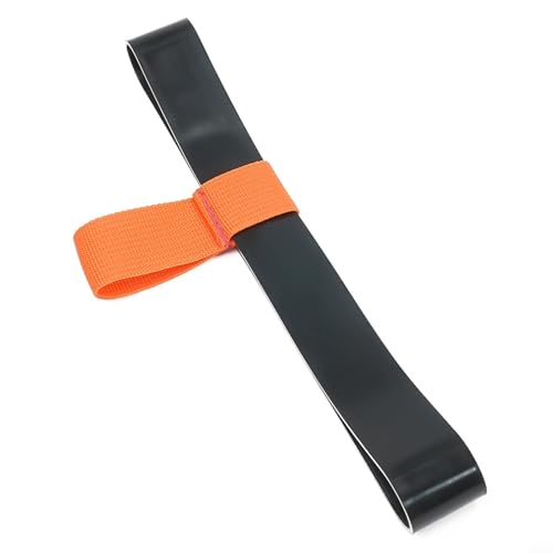 Elastische Schlauchhalterbänder für Tauchtanks, geeignet für 6L/12L Zylinder, Schwarz/Blau/Orange/Rot/Pink/Grün (12L Orange) von MeevrgR