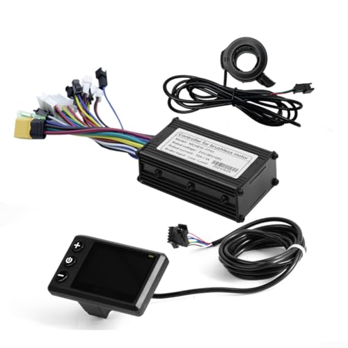 Elektromotorsteuerungs-Kit für bürstenlose Motoren, mit LCD-Display und Gasgriff für 24 V 36 V 48 V Systeme Elektromotorsteuerungs-Kit für bürstenlose Motoren, mit LCD-Display und Gasgriff für 24 V 36 V 48 V Systeme von MeevrgR