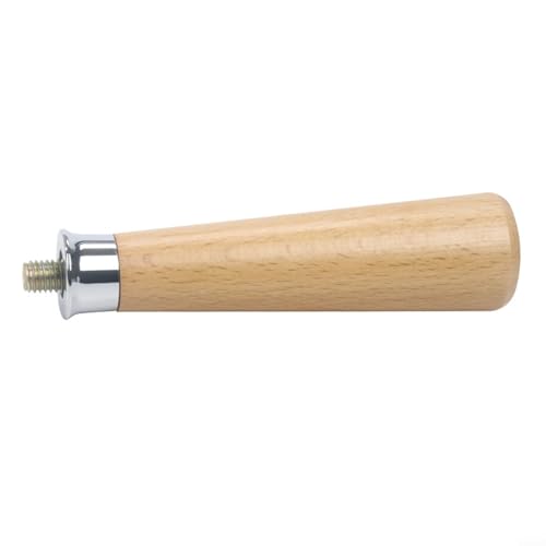 Ergonomisch geformter Siebträgergriff aus Holz M10 verbessert Ihren Espressobrühprozess (natürliche Farbe) von MeevrgR