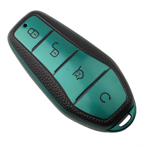 Essential For TPU Leather Fob Cover for Byd Song Plus Yuan Pro Atto 3 Han Protection That Lasts (Green) von MeevrgR