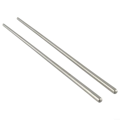 Essstäbchen aus Titan, leichtes Design, ideal für Picknicks und Grillveranstaltungen im Freien (Silber) von MeevrgR