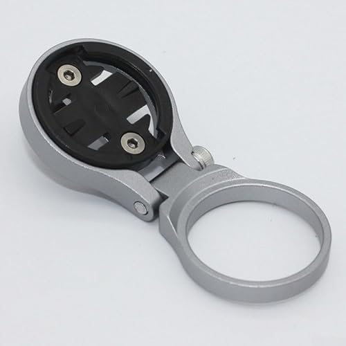 Fahrradcomputer-Halterung, kompatibel mit Garmin Edge 200/500/510/520/800/810/820, stabiles und verstellbares Design (grau) von MeevrgR
