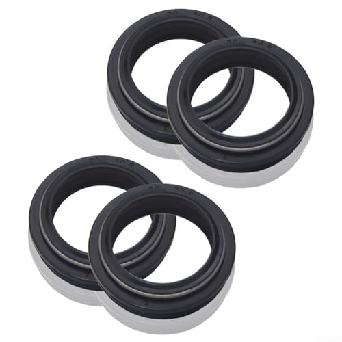 Fahrradgabel-Staubdichtung für Stoßdämpfer, zuverlässiger Gummi-Ersatzbezug, passend für 28 6/30/32/34 mm Gabeln (30–39,6 mm) von MeevrgR