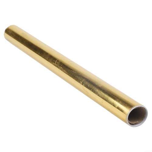 Funktioneller wasserdichter PVC-Wandaufkleber für stilvolle Innenräume, 3 m lang, einfache Anbringung, goldfarben, 40 cm x 3 m von MeevrgR