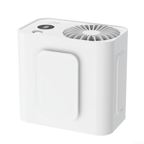 Hands Cooling Solution Outdoor Waist Fan with Three Wind Speeds and Power Bank (White) von MeevrgR
