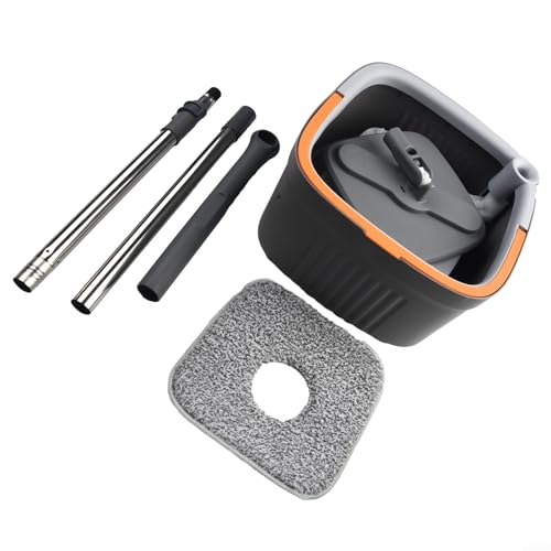 Hygienic Home Essentials Selbstauswringendes und selbstreinigendes rotierendes Wischmopp-Set von MeevrgR