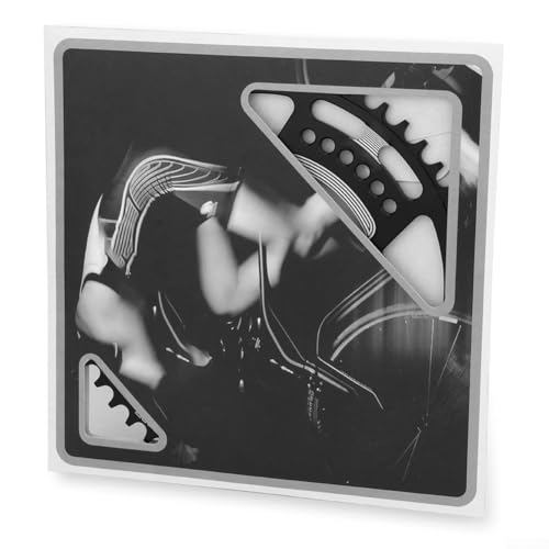 Kettenblatt für 8/9/10/11-Gang-Fahrräder, 44T 52T 104BCD Aluminiumlegierung mit ungerilltem Nagelloch für direkte Passform (52T) von MeevrgR
