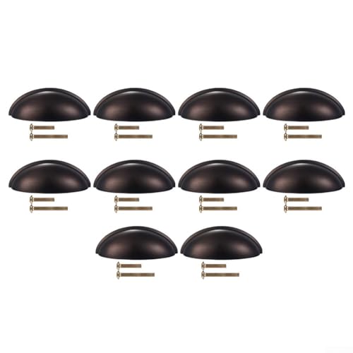 Klassische Schubladengriffschale aus Zinklegierung, perfekt für die Aktualisierung Ihrer Schränke und Kommoden, 10 Stück von MeevrgR