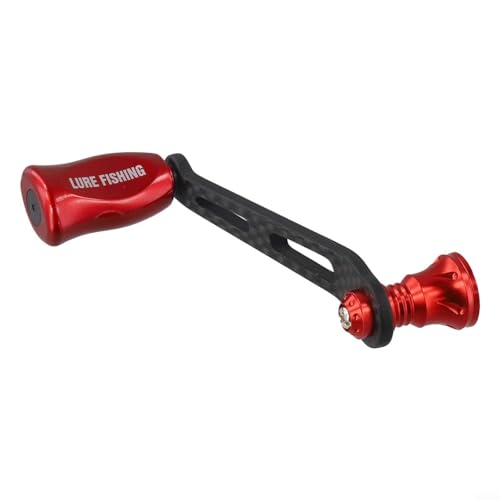 Kohlefaser-Angelrollengriff für DAIWA für FUEGO für Salamandura perfekt für die Verbesserung der Leistung Ihrer Rolle (rot) von MeevrgR