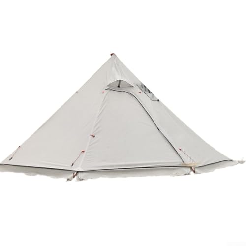 Kompaktes und leichtes achteckiges Pyramidenzelt für Wander- und Rucksack-Enthusiasten (grau) von MeevrgR