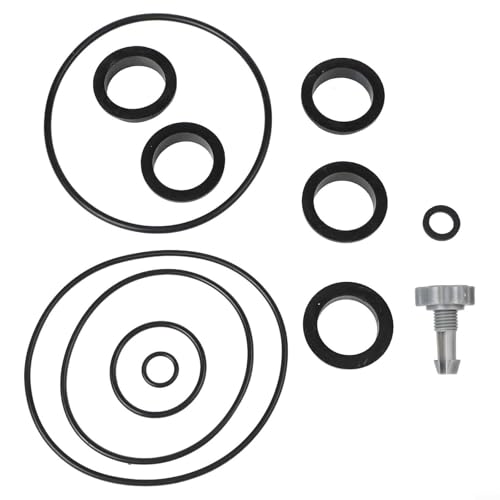 Komplettes Sandfilterpumpen-Ablaufventil-Abdeckung und O-Ringe Set für Intex Modelle 11456 & 25013 mit Luftablassventil und Dichtungsdichtungen für Poolausrüstung Reparatur Komplettes Sandfilterpumpen-Ablaufventil-Abdeckung und O-Ringe Set für Intex Modelle 11456 & 25013 mit Luftablassventil und Dichtungsdichtungen für Poolausrüstung Reparatur von MeevrgR