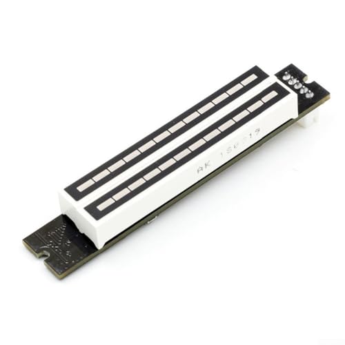 LED Musikpegelmessgerät Modul mit Dual-Display und einstellbarer Geschwindigkeit für genaue Überwachung (B) von MeevrgR