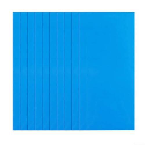 MeevrgR Aufblasbare Pool- und Luftmatratzen-Reparaturflicken – PVC-Pool-Patch-Set, wasserdicht für aufblasbares Spielzeug, Boote, Betten (10 Stück quadratisch) von MeevrgR