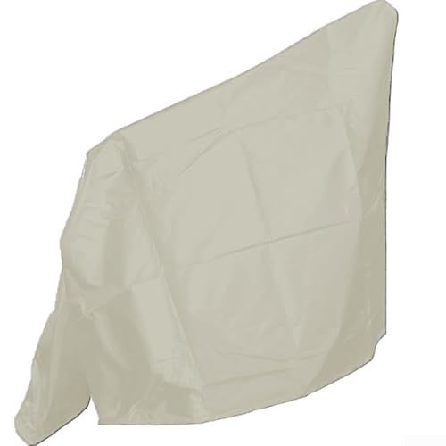 MeevrgR Easy-Maintenance 210D Oxford Teleskop-Staubschutz, 160 x 120 cm, schnelle Installation und platzsparendes Design für Gärten im Freien (Meter, weiß) von MeevrgR