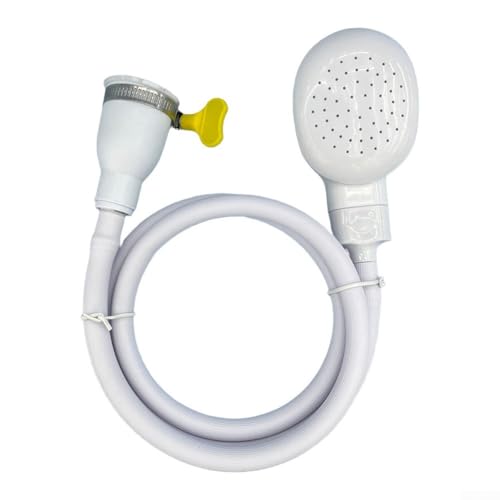 MeevrgR Für Badewanne für Wasserhahn, Duschschlauch-Befestigung mit Klemme, geeignet für DN15-Schnittstelle, leicht und tragbar zum Waschen von Haustieren, Gummischlauch mit flexibler Längenauswahl MeevrgR Für Badewanne für Wasserhahn, Duschschlauch-Befestigung mit Klemme, geeignet für DN15-Schnittstelle, leicht und tragbar zum Waschen von Haustieren, Gummischlauch mit flexibler Längenauswahl von MeevrgR